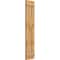 Ekena Millwork Joined Board-n-Batten Shutters w/Z-Bar, Rough Sawn Western Red Cedar, 16 1/8W x 73H, PR RBJ06Z16X073RWR - alternate 5